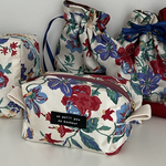 スカーフリメイク　ポーチ　巾着　２点セット