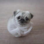 豆パグブローチ・フォーン～Ｈ