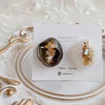 ✨新作一点物✨宝石のようなイヤリング🌸🌸　レジンイヤリング＊レジンピアス＊ 　普段使い　レジンレジンピアス　レジンイヤリング　
