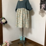 ダブルガーゼ   ハーフリネン　チュニック💕