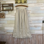 リネンのバルーンスカート　ライトベージュ