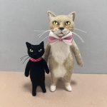 no.216 強面猫さんとともだち黒猫さん