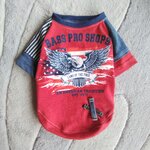 犬服！Msize！アメリカン！カジュアルTシャツ