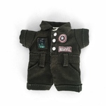 つなぎ　カーキ　サロペット　服　ふく　オビツ11 ねんどろいどどーる　オーバーオール　洋服　着せ替え　ピコニーモ　ピコドー9 10