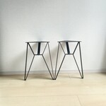 ベンチ用アイアンレッグセット（鉄脚、ＤＩＹ）