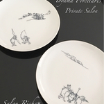 【鳥獣戯画シリーズ】丸皿２枚組