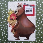 『お誕生日おめでとう❗fromクマ君💐』