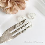 clear dot pearl pierce