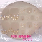 送料無料☆貼るだけネイルシール フット用☆