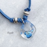 クリアなブルフラ💙ネックレス