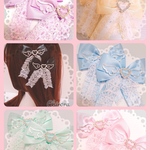 《雑誌掲載》 ♡エンジェルフリルハートリボン♡ヘアクリップ♡ ゆめかわ 量産型 地雷 アイドル メイド プレゼント ギフト ツインテール 天使界隈 ロリィタ かわいい 羽モチーフ ヘアメ ヲタ活 双子