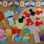 縁日（お祭り）セット　壁面飾り　ごっこ遊び