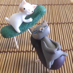 盆飾りにゃんこセット