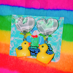 🐥水面ハートアヒルさん🧊