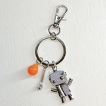デコポンとロボットのキーホルダー🍊🔧 A type