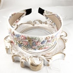 SALE 7/31まで ☆インド刺繍リボン カチューシャ　No.240