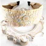 全品1000円🎉 11/15まで ☆インド刺繍リボン カチューシャ　No.249