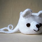 しろくまのポシェット