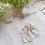 2way♪ 紫陽花のブローチ きなり