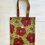 《NEW》アフリカ布のトートBAG-Lサイズ  BL-51