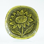 大サイズ ロールストランド グンナー・ニールンド（Gunnar Nylund）ソーロス（Solros）ひまわりの飾り皿