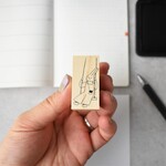 うさとブランコ　meganehankoのスタンプ