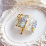 〖 ﾎﾟﾆｰﾌｯｸ〗rectangle⌇ﾌﾞﾙｰ　　　　　　　　　　　　　　　　　ﾚｼﾞﾝﾋﾟｱｽ　ﾚｼﾞﾝｲﾔﾘﾝｸﾞ　お花ﾋﾟｱｽ　お花ｲﾔﾘﾝｸﾞ　　ﾚｼﾞﾝｱｸｾｻﾘｰ