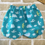 500円！北欧調☆鳥&雲さん柄かぼちゃパンツ