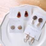 ⑬mini happy bag サージカルステンレスピアス3点set