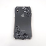 クリアフラワー スマホケース(紐付きまだ未対応)【K402】