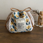 ぼぅるきんちゃく　Lサイズ　北欧トイスタクッカ　イエロー&アイボリー