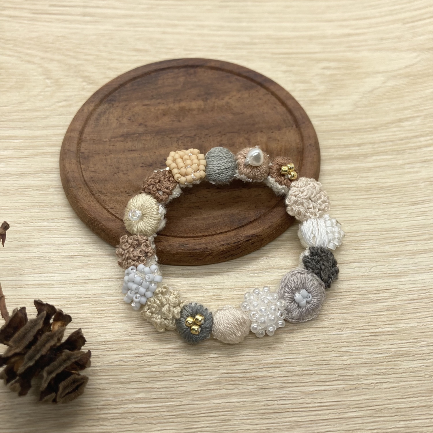 ミナペルホネン＊ハンドメイド＊ブローチ 05 - fuku | minne