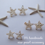 スターパールピアス  イヤリング