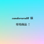 【candoruru88】様 専用商品❗️