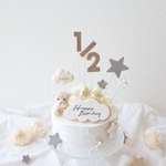 ゲスト様　専用　人気商品☆1歳　誕生日　バースデークレイケーキトッパー　ケーキトッパー　1歳以外でも☆
