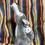 遠吠えオオカミキーホルダー