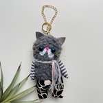 【6138番】ふわもこ猫chanキーホルダー