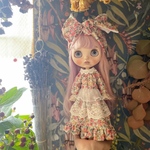 お花柄のワンピース＋リボン☆ネオブライス☆