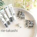キット 🍀   ネイティブ柄とビーズフリンジのエスニックピアス/イヤリング