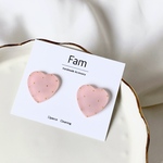 dot heart ♡ babypink