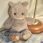 ねこちゃんぬいぐるみ《グレー》