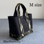 【帆布トートバック】M size・ランチバック・サブバック・通勤バック・マザーズバック・ハンドバック・8号帆布・迷彩