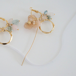 〔ピアス〕お花のマルチwayおとな