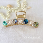 シェルのキラキラ✨バンスクリップ（送料無料）