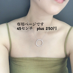 N7 silver925 ネックレス