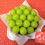 4号　シャインマスカット トッピングのチョコタルト♪(＾◇＾)