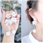  【金アレ対応】たっぷりパールのピアス/イヤリング　ゴールド　花嫁様にも♡ﾞ
