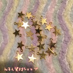 人気！1セット25個 ゴールド 星チャーム 星柄 チャーム 