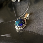 🌈オパール🪸ブラックオパールペンダントヘッド💙 🌈💜 🌈 オパール　カンテラオパール　リング　指輪ギフト　アクセサリー　ファッション　天然石　ペンダント　ネックレス　フリーサイズリング