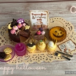 [受注製作品　ハロウィンセバスチャンケーキセットC